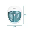 HoMedics FS-250-EU pediluvio blu, bianco
