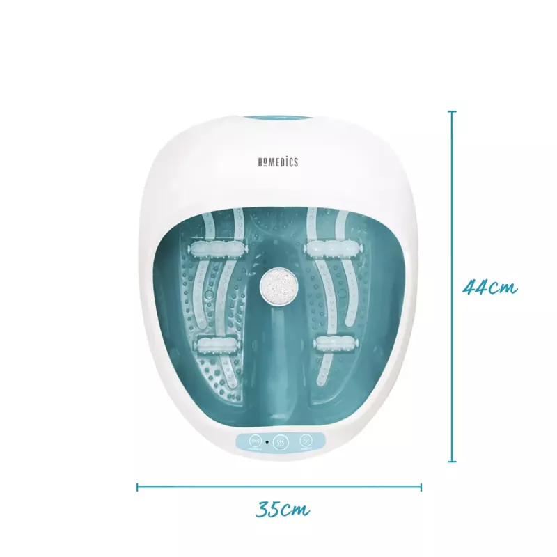 HoMedics FS-250-EU pediluvio blu, bianco