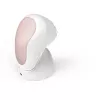 HoMedics FAC-600-EU spazzola per il viso a pulsazione rosa oro, bianca a batteria