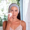 HoMedics FAC-600-EU spazzola per il viso a pulsazione rosa oro, bianca a batteria