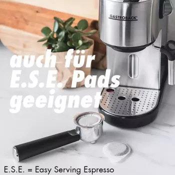 Macchina per espresso Gastroback Design Espresso Piccolo 1,4 L manuale