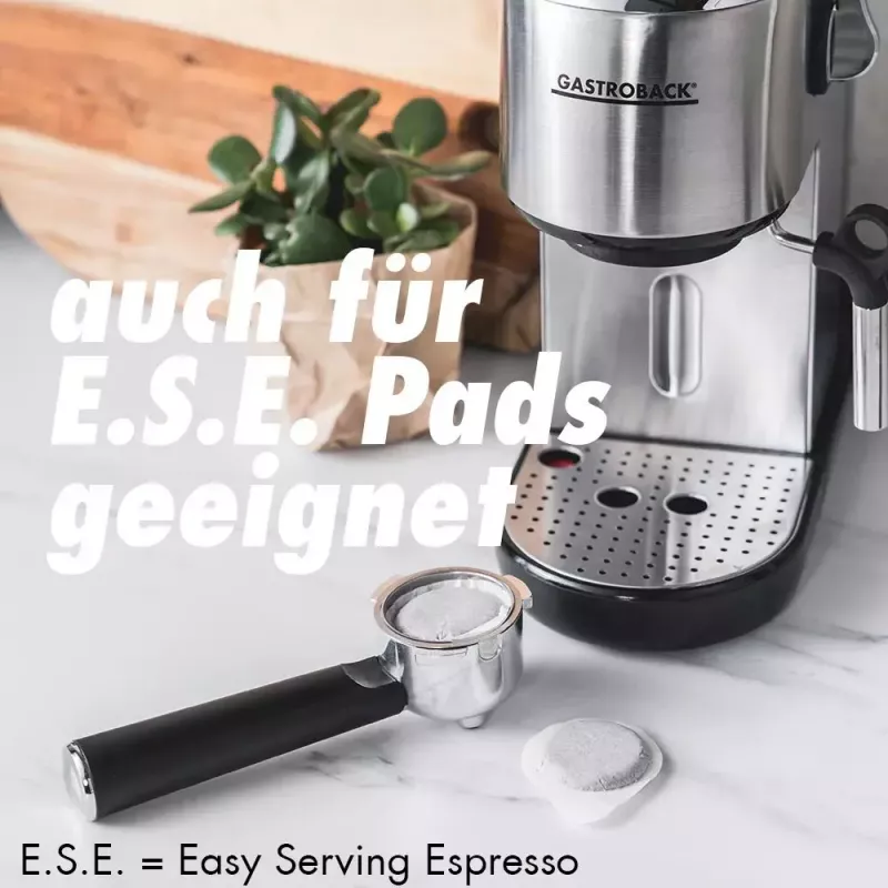 Macchina per espresso Gastroback Design Espresso Piccolo 1,4 L manuale