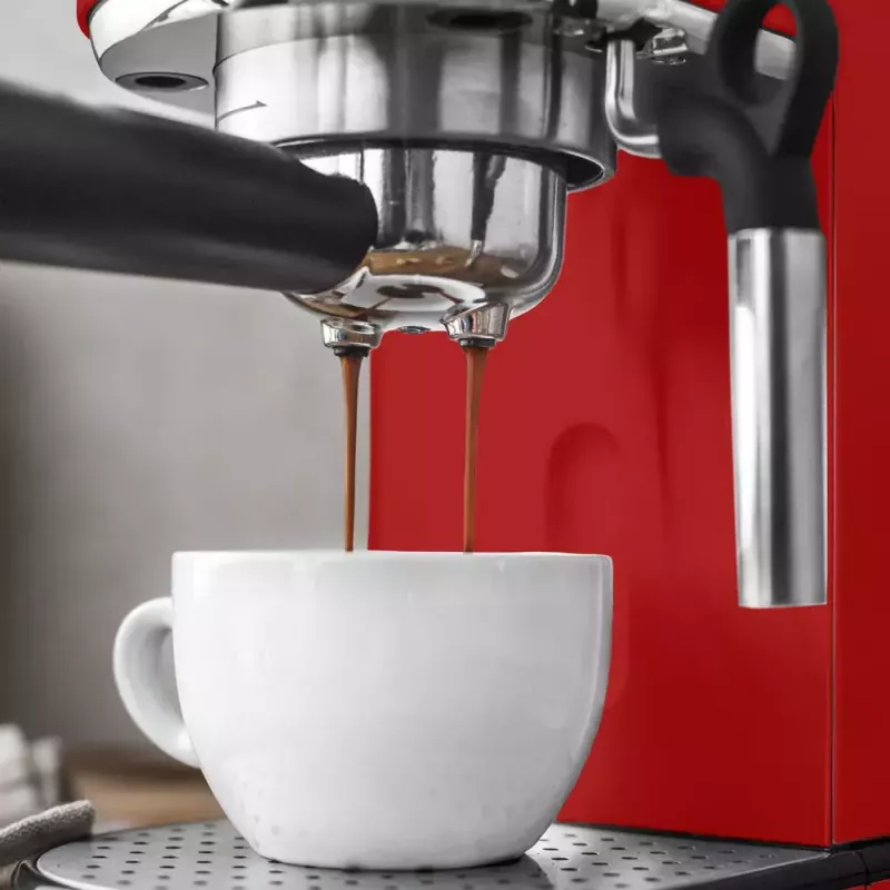 Macchina per espresso Gastroback Design Espresso Piccolo 1,5 L 1400 W rosso