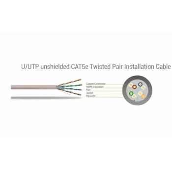 Cavo di rete SBOX UTP-305 CAT5E RJ45 305 m blu