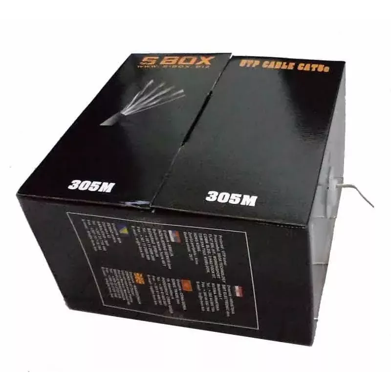 Cavo di rete SBOX UTP-305 CAT5E RJ45 305 m blu