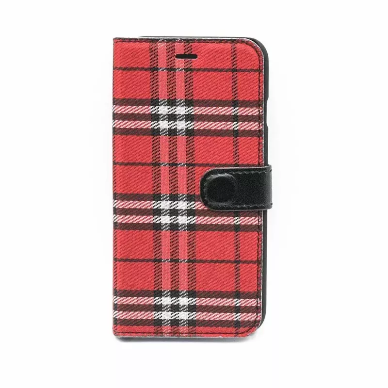 Custodia a libro Tellur TLL184031 per iPhone 7 nero rosso