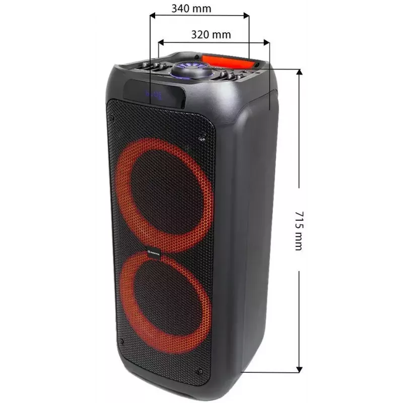Altoparlante Bluetooth portatile MANTA SPK5310 PRO 20W – wireless, ricaricabile, supporto TWS