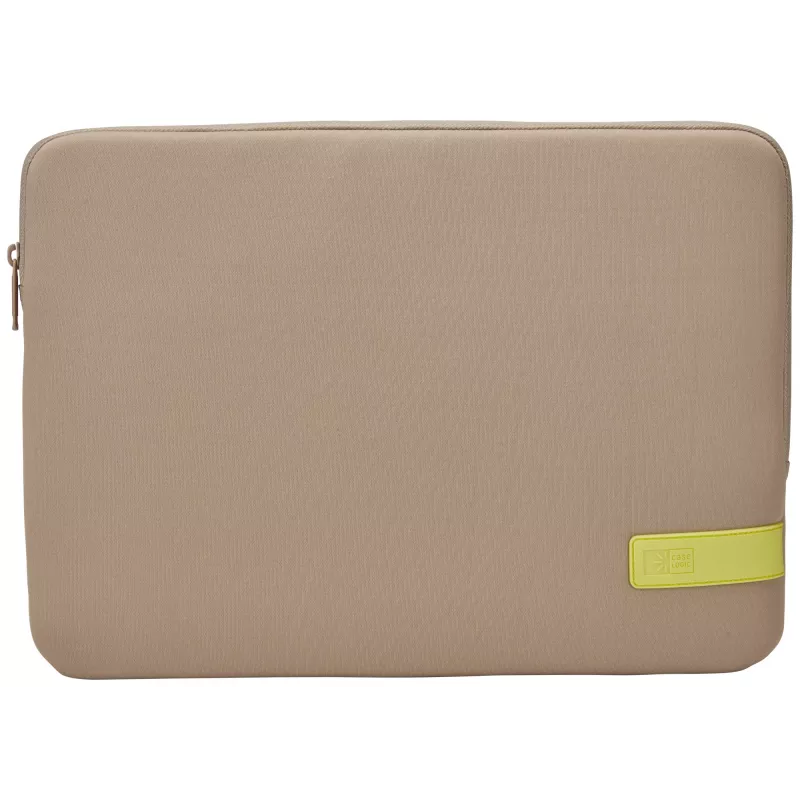 Case Logic Reflect REFPC-116 custodia per laptop 39,6 cm (15,6 pollici), memory foam, poliestere, Plaza Taupe/Sun-Lime