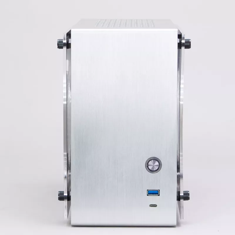 Case per PC Zalman M2 Mini-Silver Mini-Tower argento