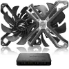 Sistema di raffreddamento per computer Zalman ZM-SF120A3 ventola per case 12 cm nero