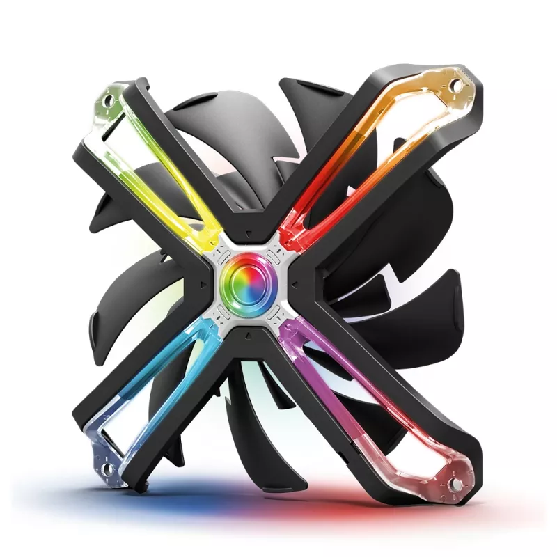 Sistema di raffreddamento per computer Zalman ZM-SF140 ventola per case 14 cm nero 1 pz.