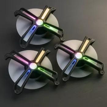 Sistema di raffreddamento per computer Zalman ZM-SF140A3 ventola per case 14 cm nero 3 pz.