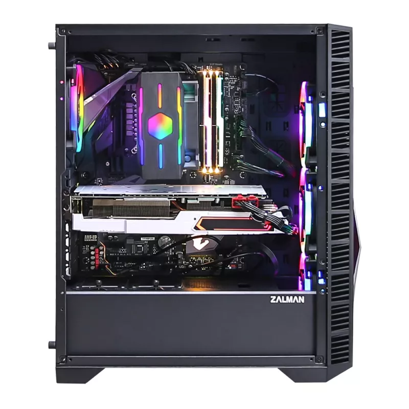 Case per PC Zalman Z3 Iceberg nero Midi Tower
