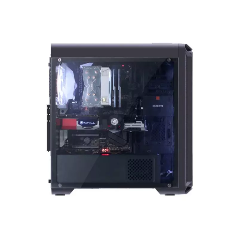 Case Zalman i3 Midi-Tower - nero Window Midi Tower