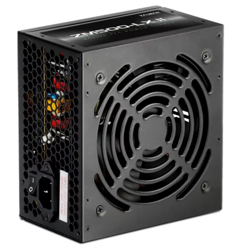 Alimentatore Zalman ZM500-LXII 500 W 20+4-Pin ATX ATX nero