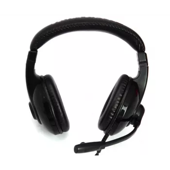 Cuffie con microfono Zalman ZM-HPS200 con cavo archetto gaming nero