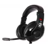 Cuffie con microfono Zalman ZM-HPS200 con cavo archetto gaming nero