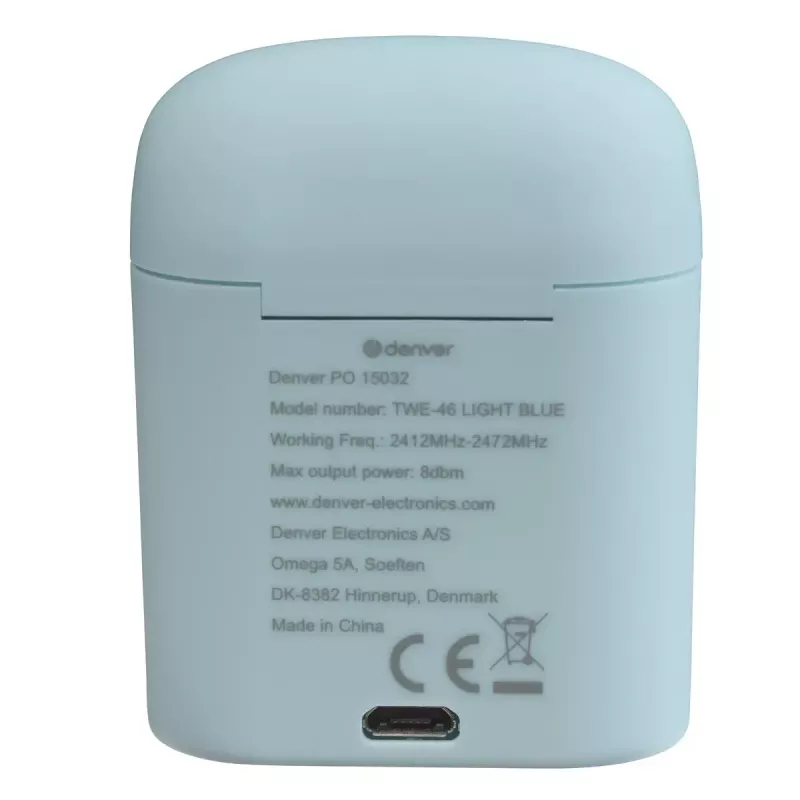 Cuffie Denver TWE-46LIGHTBLUE