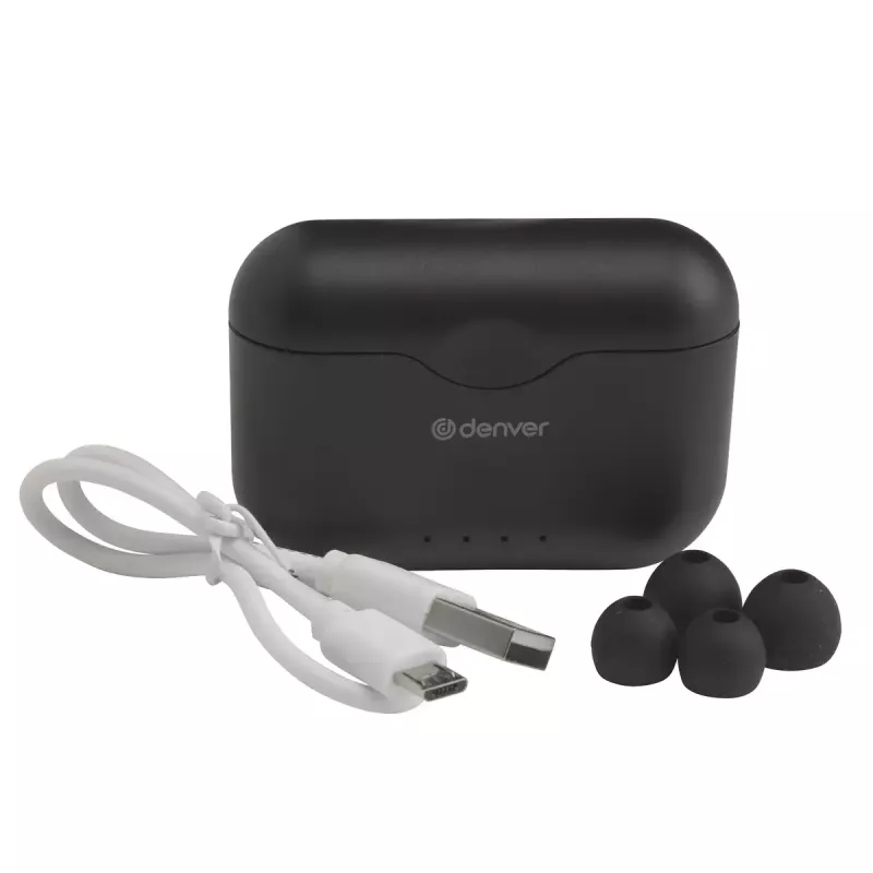 Cuffie con microfono Denver TWE-37 nero