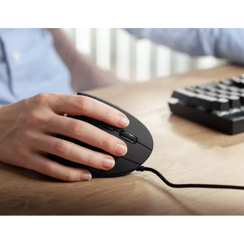 Mouse con filo Sandberg Wired Vertical Mouse USB Type-A