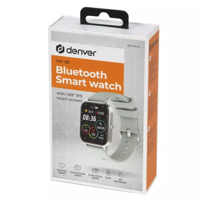 Smartwatch Denver SW-181 grigio argento
