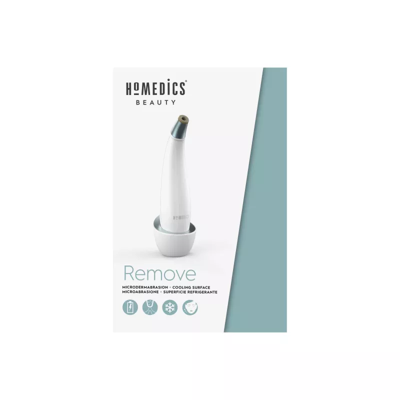 Dispositivo per la cura della pelle HoMedics MD-1000-EU2 microdermoabrasione a vuoto bianco