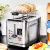 Tostapane Gastroback Design Digital 2S 2 fette 950 W acciaio inox