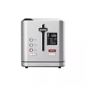 Tostapane Gastroback Design Digital 2S 2 fette 950 W acciaio inox