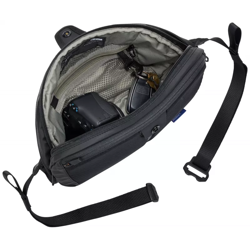 Thule Tact TACTWP05 - borsa a tracolla nera in poliestere bambino