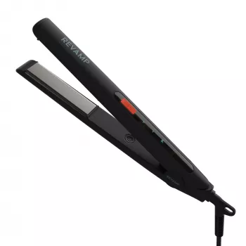 Revamp Progloss Touch Digital piastra per capelli Warm nero 3 m