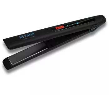 Revamp Progloss Touch Digital piastra per capelli Warm nero 3 m