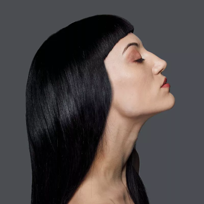 Revamp Progloss Touch Digital piastra per capelli Warm nero 3 m