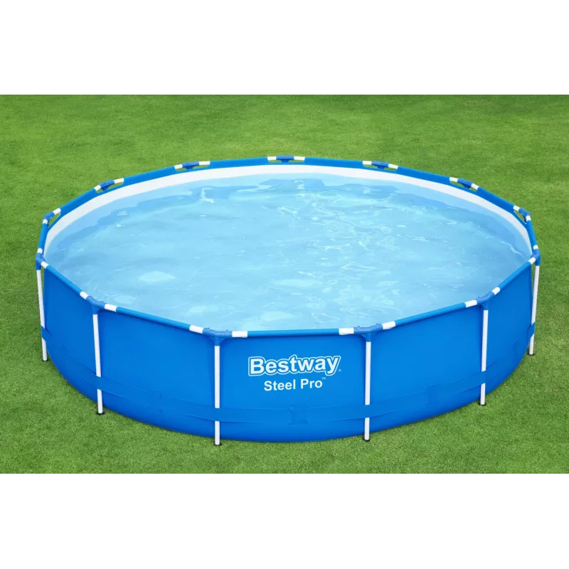 Piscina con struttura Bestway Steel Pro 13' x 33 inch / 3,96 m x 84 cm capacità 8680 L