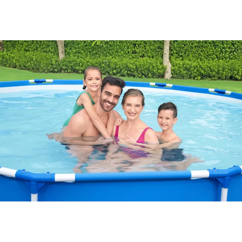 Piscina con struttura Bestway Steel Pro 13' x 33 inch / 3,96 m x 84 cm capacità 8680 L