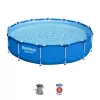 Piscina con struttura Bestway Steel Pro 13' x 33 inch / 3,96 m x 84 cm capacità 8680 L