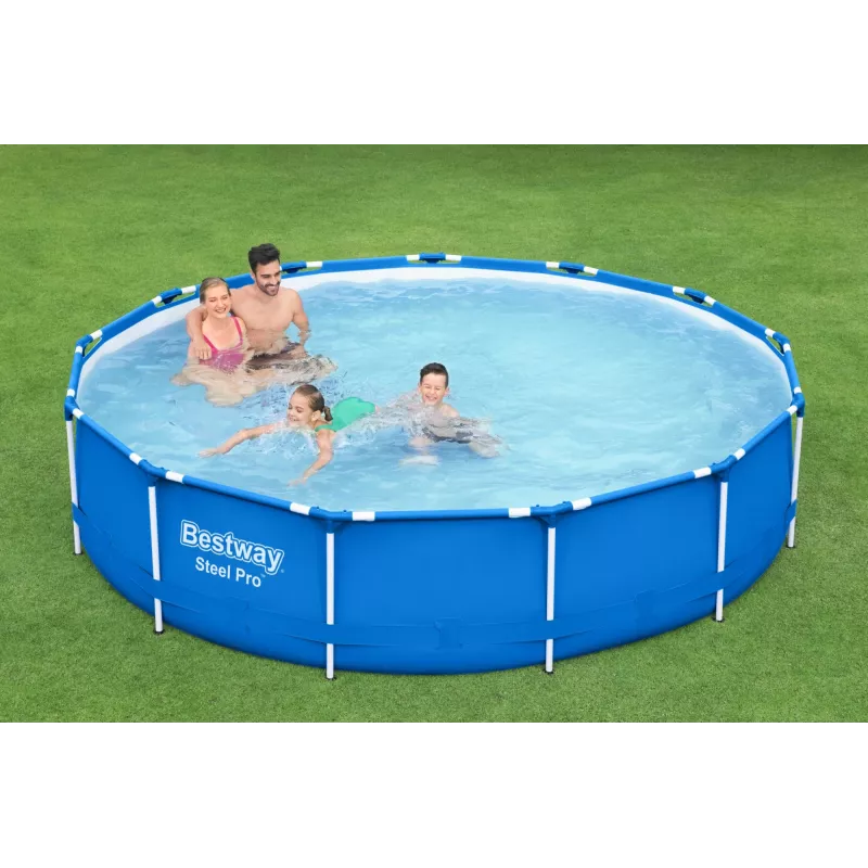 Piscina con struttura Bestway Steel Pro 13' x 33 inch / 3,96 m x 84 cm capacità 8680 L