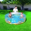 Piscina gonfiabile Bestway trasparente Seeleben piscina Φ1,5m x H53cm