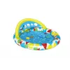 Bestway 52378 Splash & Learn piscina per bambini con tettuccio, 45 l, 117 x 120 x 117 cm