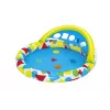 Bestway 52378 Splash & Learn piscina per bambini con tettuccio, 45 l, 117 x 120 x 117 cm