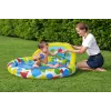 Bestway 52378 Splash & Learn piscina per bambini con tettuccio, 45 l, 117 x 120 x 117 cm
