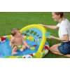 Bestway 52378 Splash & Learn piscina per bambini con tettuccio, 45 l, 117 x 120 x 117 cm