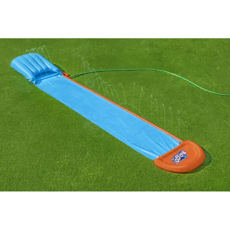 Scivolo d'acqua da giardino Bestway H2OGO! Tsunami Splash Ramp Single Slide 4,88 m