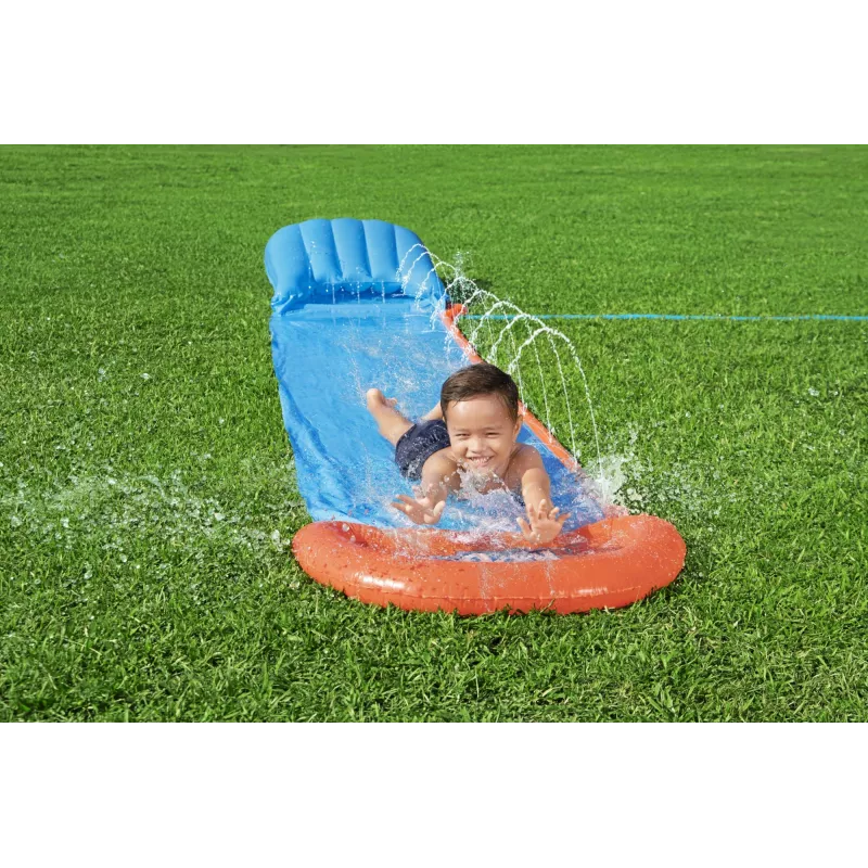 Scivolo d'acqua da giardino Bestway H2OGO! Tsunami Splash Ramp Single Slide 4,88 m