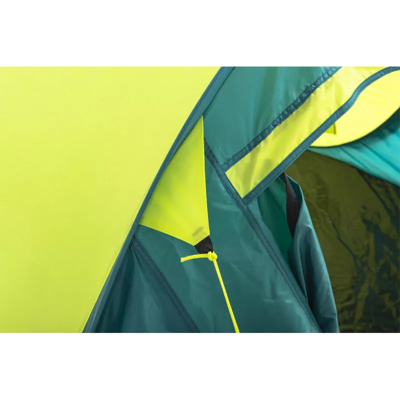 Bestway 68097 tenda da backpacking verde giallo montaggio in 3 min