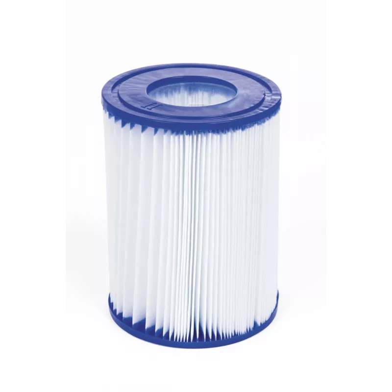 Bestway 57372 Fast Set set piscina fuori terra, rotonda, 457 x 107 cm, 12.362 l, con pompa filtro e scaletta