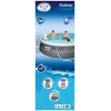 Bestway 57372 Fast Set set piscina fuori terra, rotonda, 457 x 107 cm, 12.362 l, con pompa filtro e scaletta