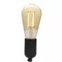 Lampadina intelligente Denver LBF-403 Wi-Fi nero trasparente