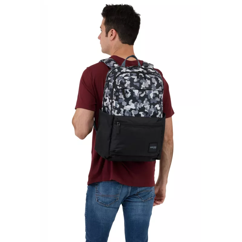 Case Logic CCAM3216 – zaino casual Spot Camo nero mimetico in poliestere