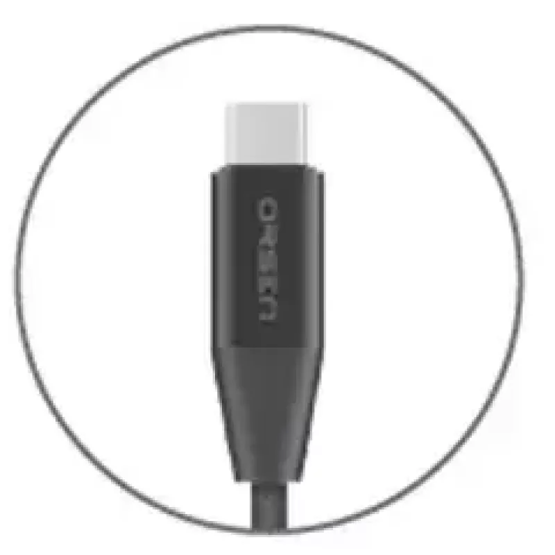 Cavo dati USB Type-C Orsen S33 2.1 A 1,2 m – nero