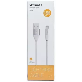 Cavo dati Micro-USB Orsen S32 2.1A 1,2 m grigio
